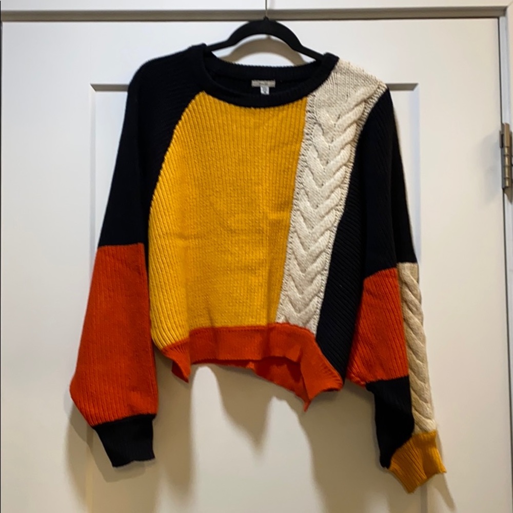 Urban Outfitters color block sweater